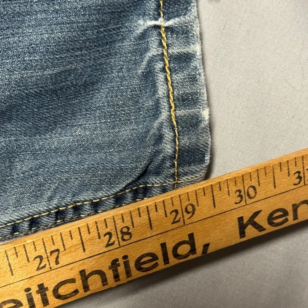 Levis 559 Relaxed Straight Jeans Mens 40x30 Blue Denim Medium Wash Y2K